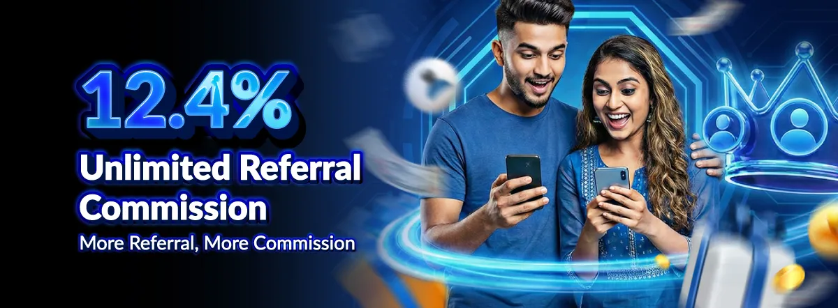 NEP9 12.4% Unlimited Referral Commission Lifetime Revenue Share